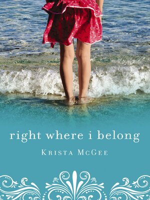 cover image of Right Where I Belong